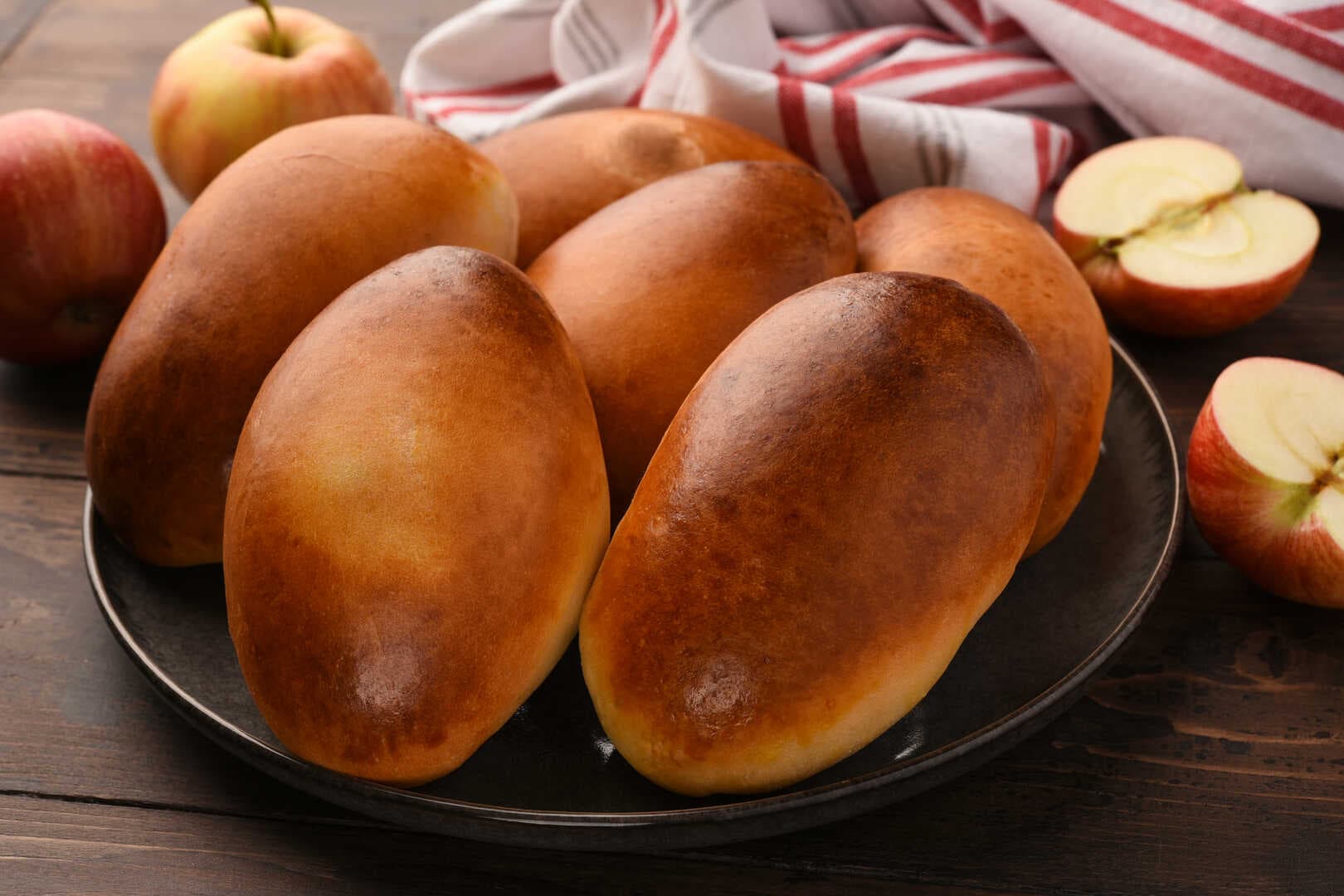 Caramelized doughnuts Cooked